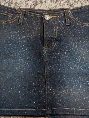 Blue Denim Skirt